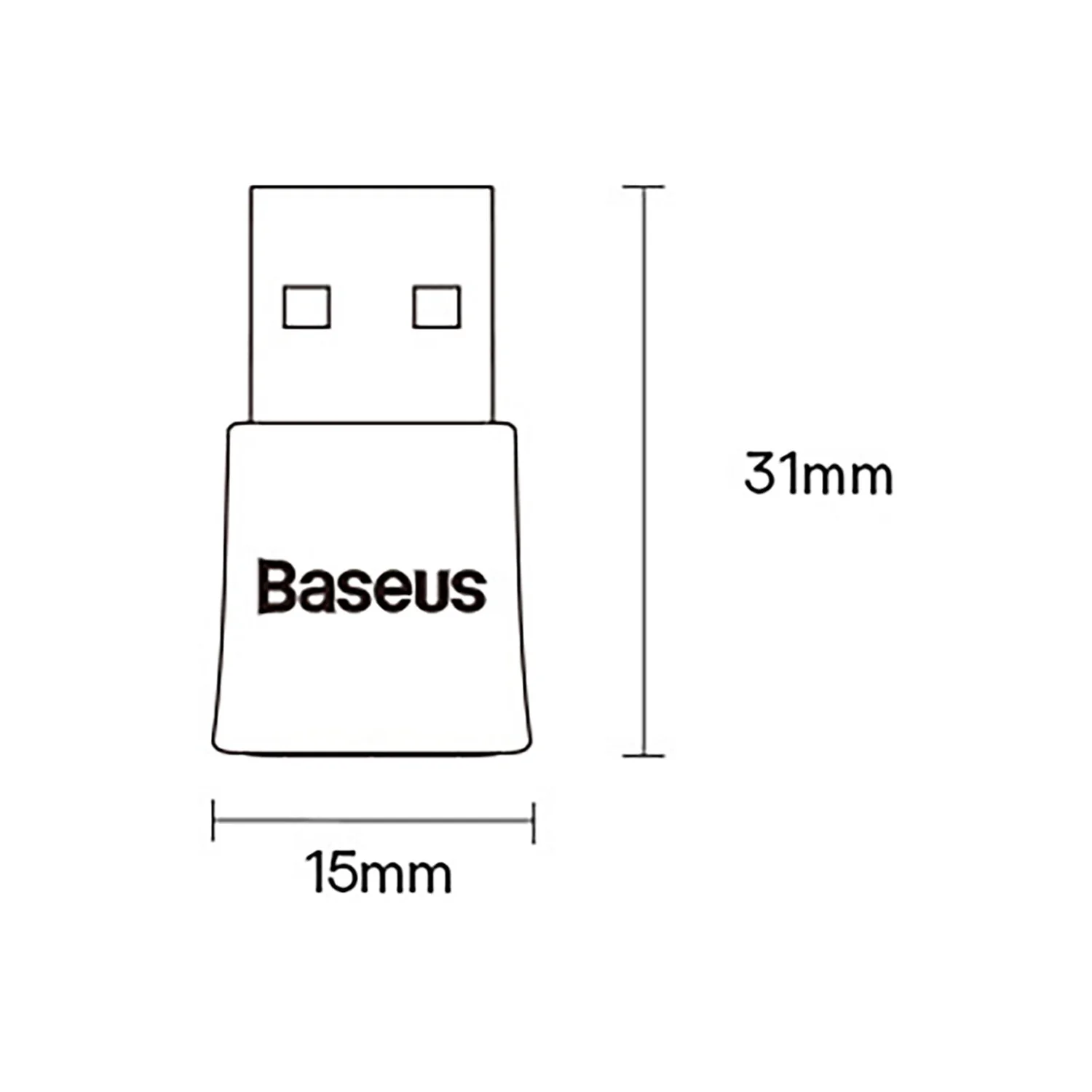 Adaptador De Receptor Bluetooth 5.3 Baseus ZJBA010001 - Image 6