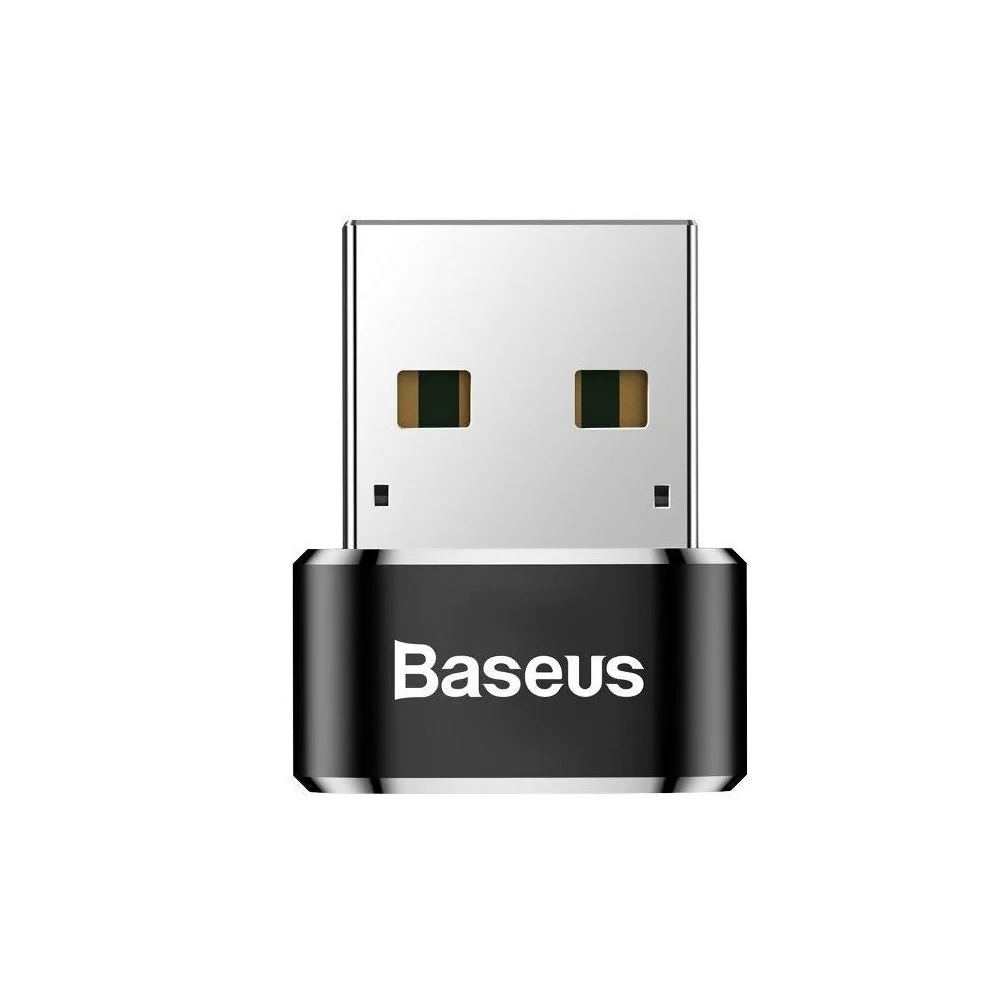 Adaptador USB tipo C hembra a USB Macho 3A Baseus CAAOTG-01 - Image 2