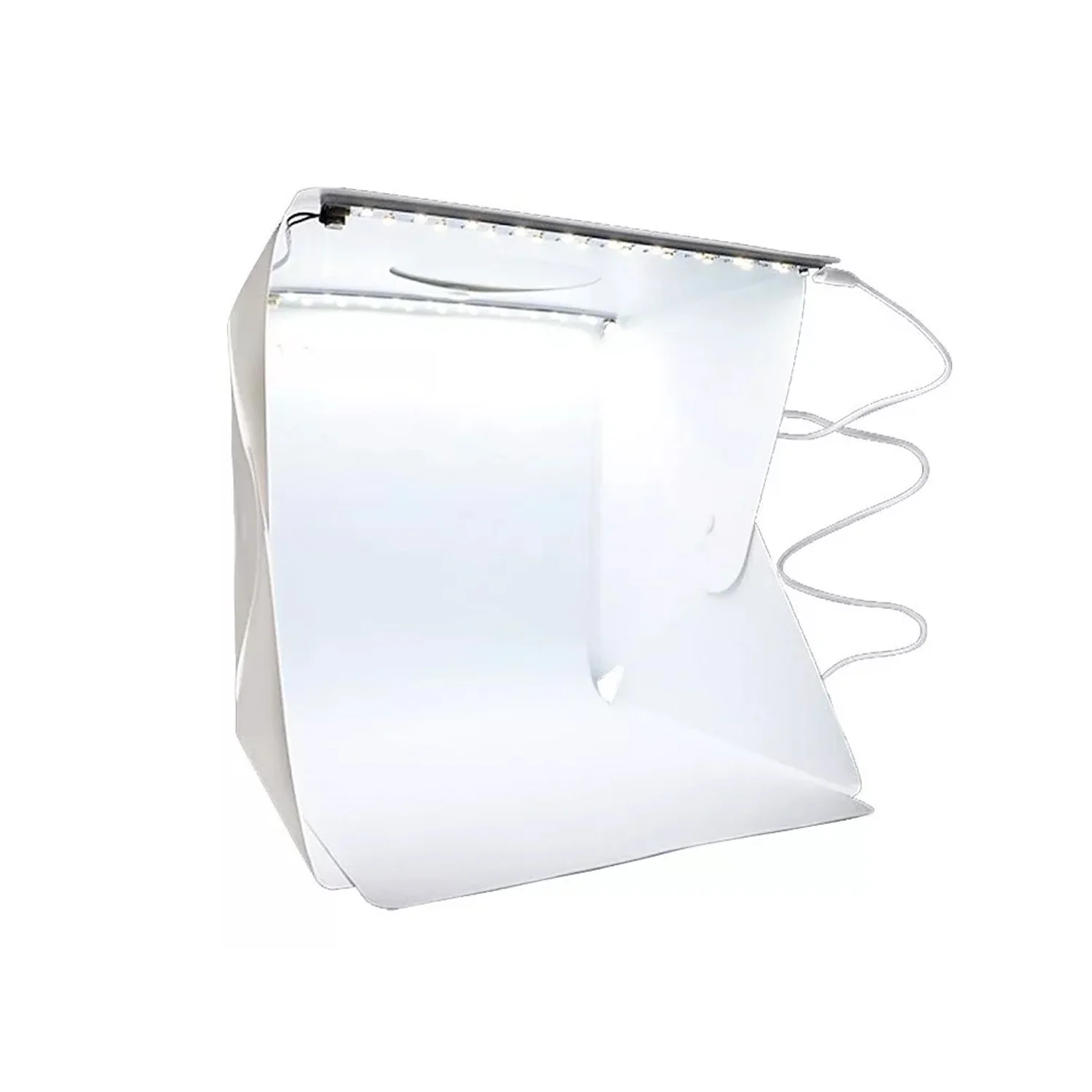 Caja de luz PS02 40cm 2 tiras Luz LED Foto estudio Fotografía - Image 4