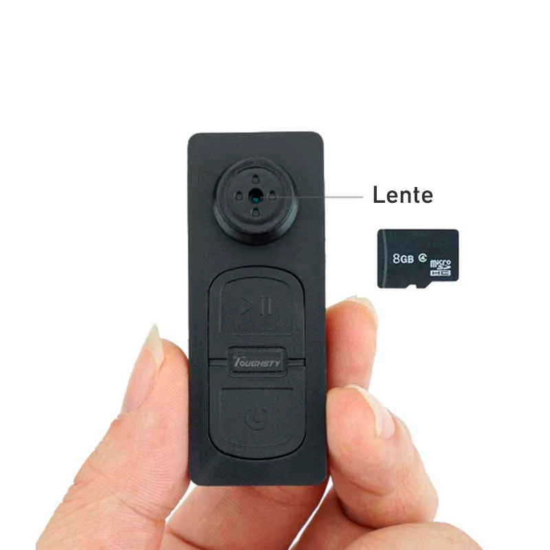Camara Espia Tipo Boton Usb Graba Video Audio Fotos - Image 3