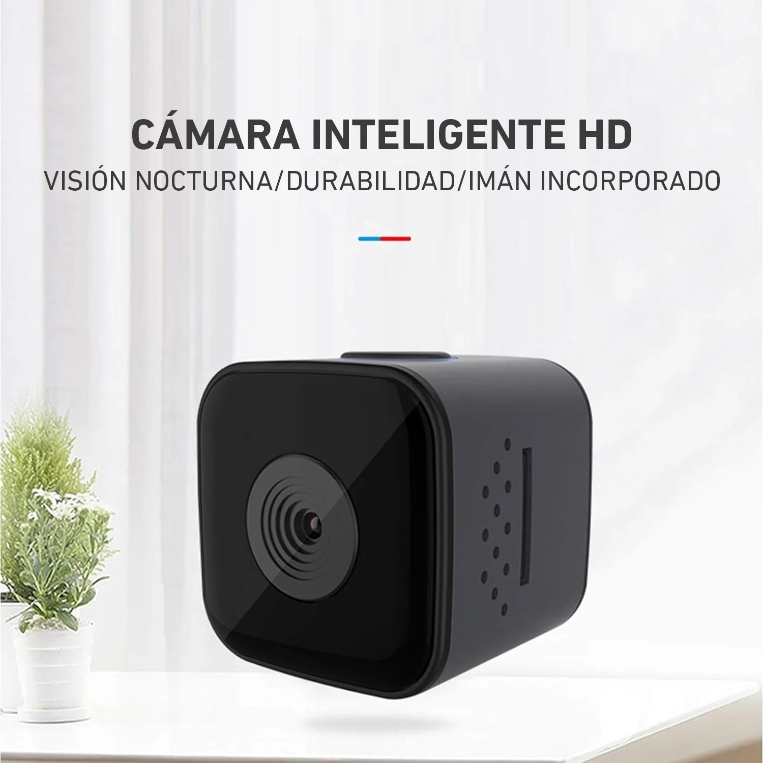 Cámara mini inteligente HD impermeable con soporte visión nocturna SQ28 - Image 5
