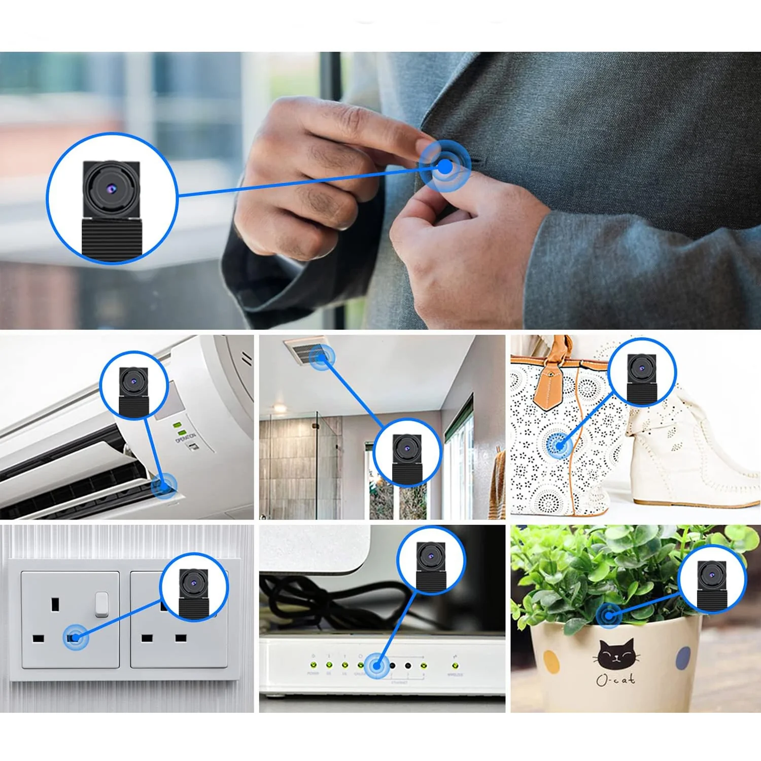 Cámara modulo WiFi oculta 2.0MP Flex S68 inalámbrica - Image 6