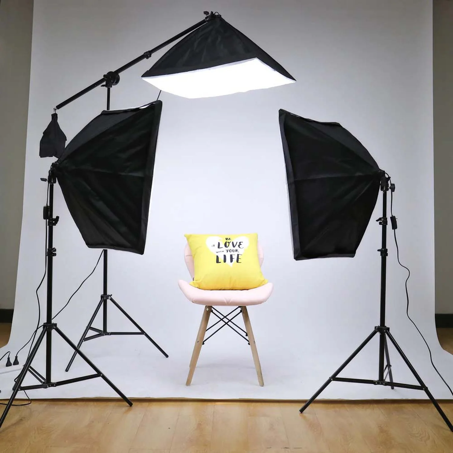 Kit Parante Socket Focos Softbox para Fotografia y Video RL08 - Image 3