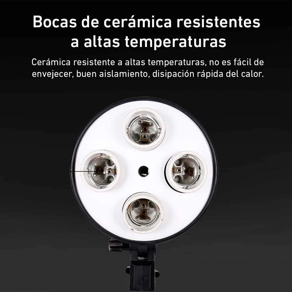 Kit Parante Socket Fotografico Softbox para Video RL06 - Image 3
