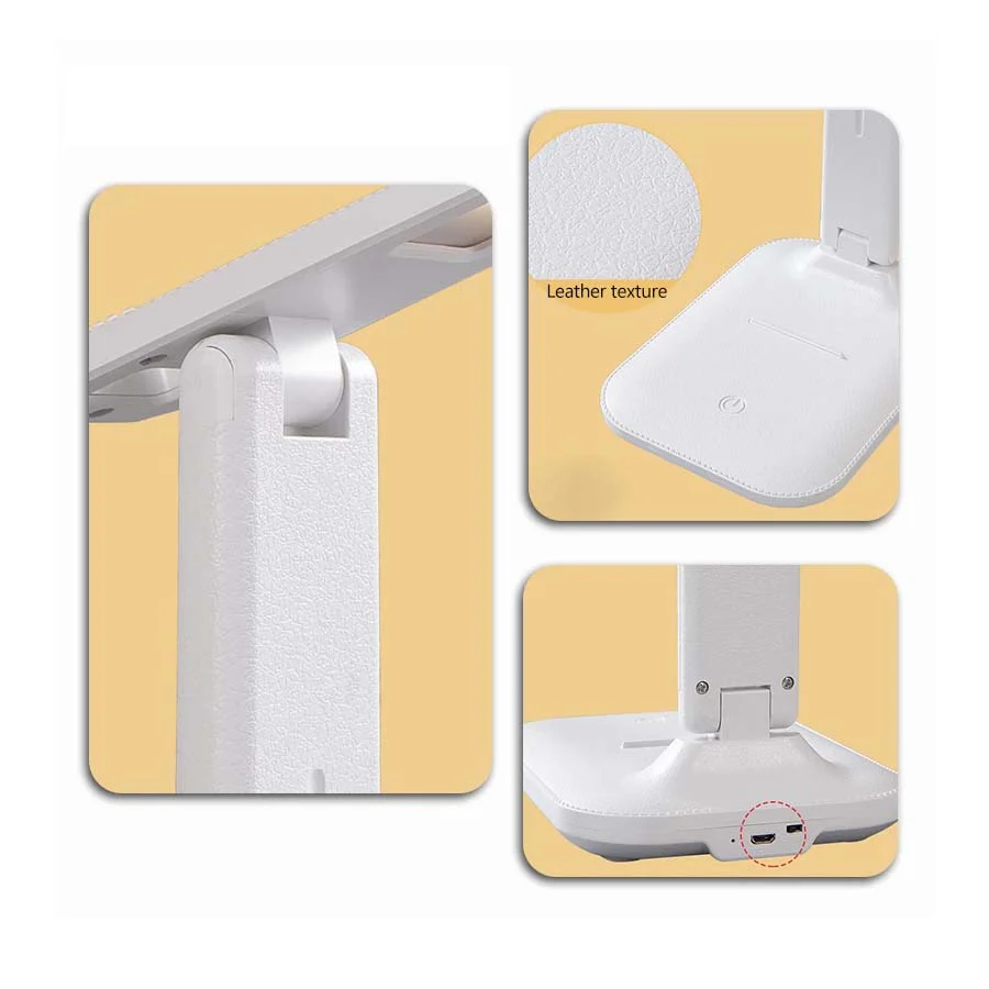 Lámpara de escritorio LED BL1269 táctil plegable recargable por USB - Image 3