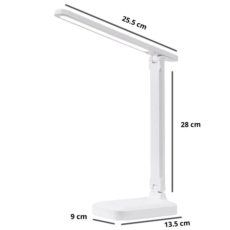 Lámpara de escritorio LED BL1269 táctil plegable recargable por USB - Image 5