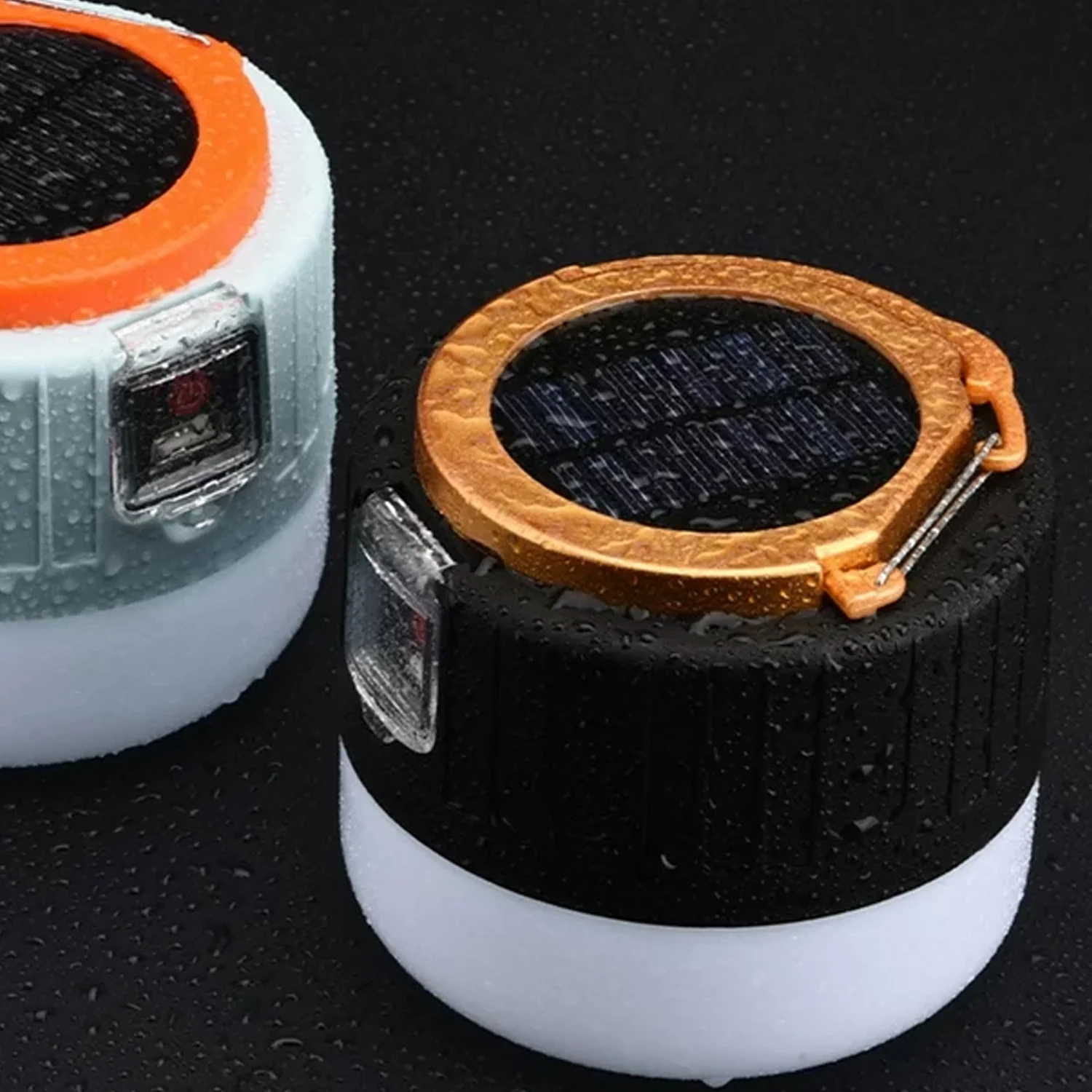 Luz LED solar impermeable LED02 Camping lámpara linterna recargable portátil - Image 3