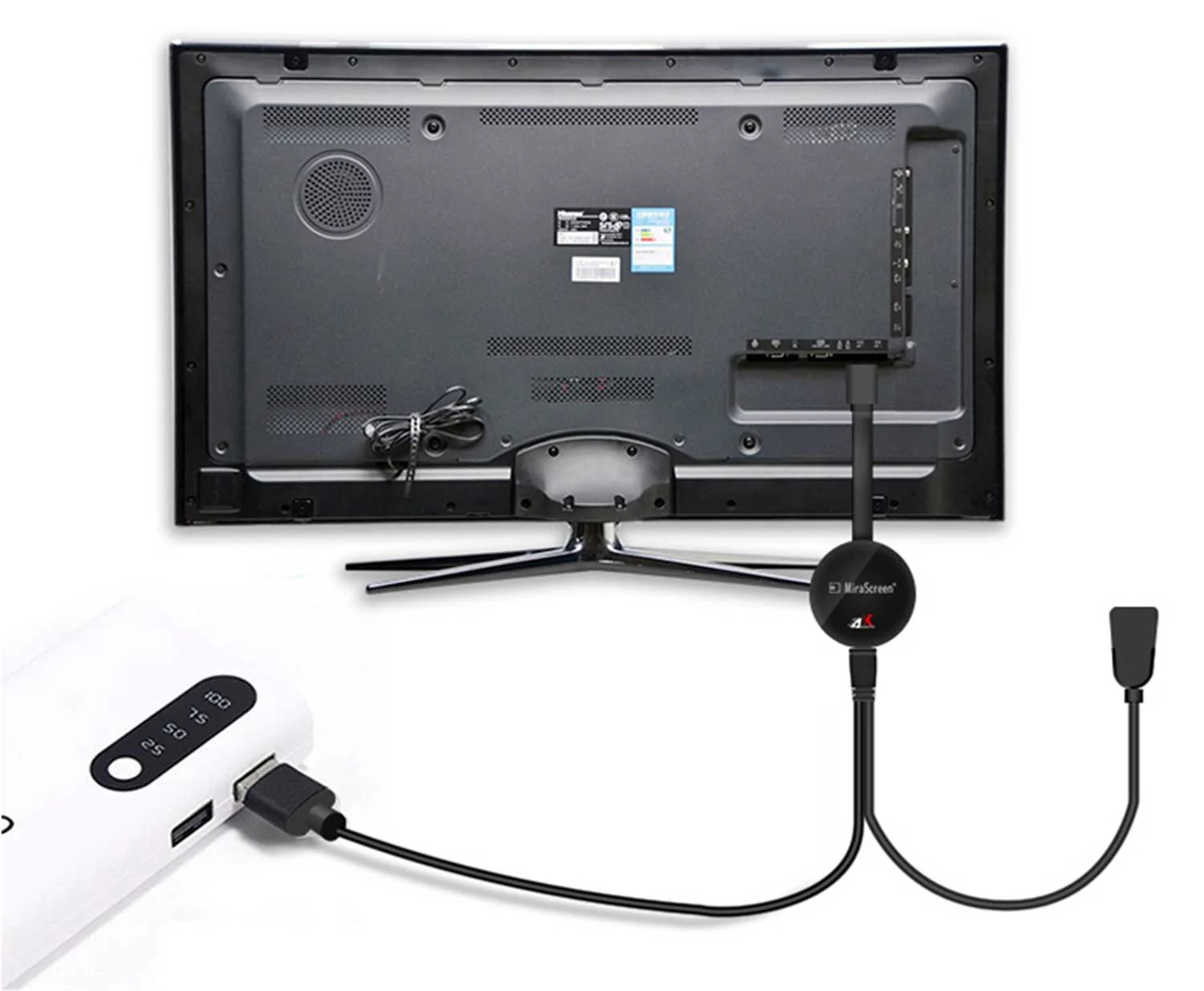 MiraScreen G7 Plus de pantalla inalámbrica 4K WiFi display - Image 4