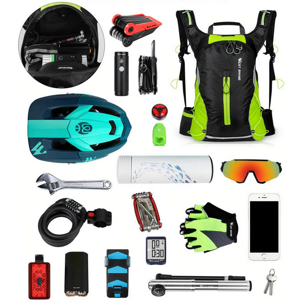 Mochila Ciclismo West Biking 15L hidratación deportiva BP19 - Image 6