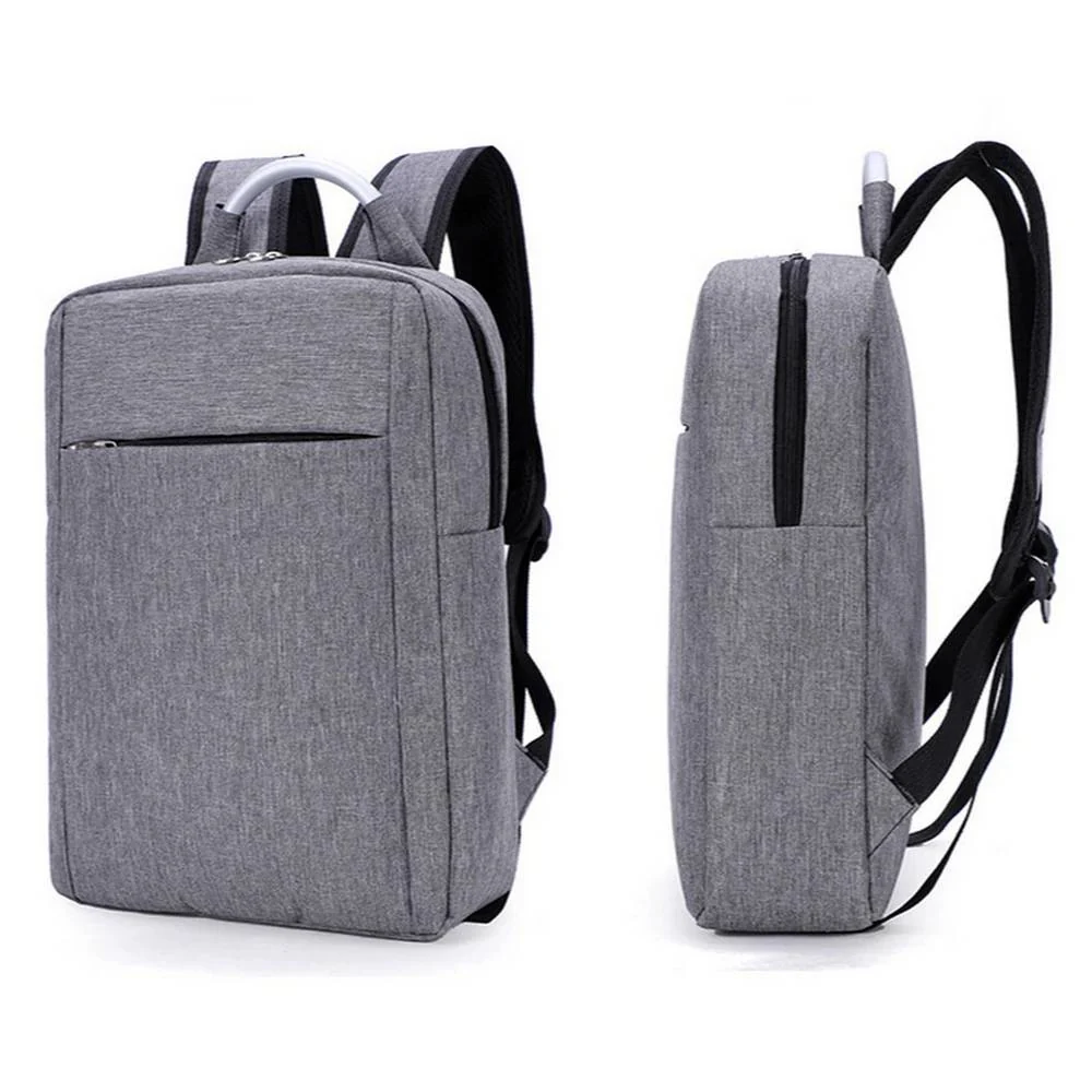 Mochila Impermeable Laptop Notebook USB BP20 Gris - Image 5
