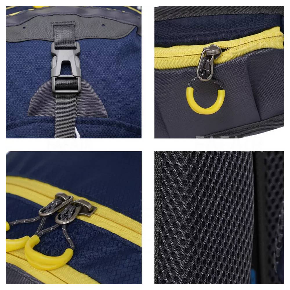 Mochila BP23 Outdoor Deportiva para Laptop 40L Multifuncional Azul Oscuro - Image 5