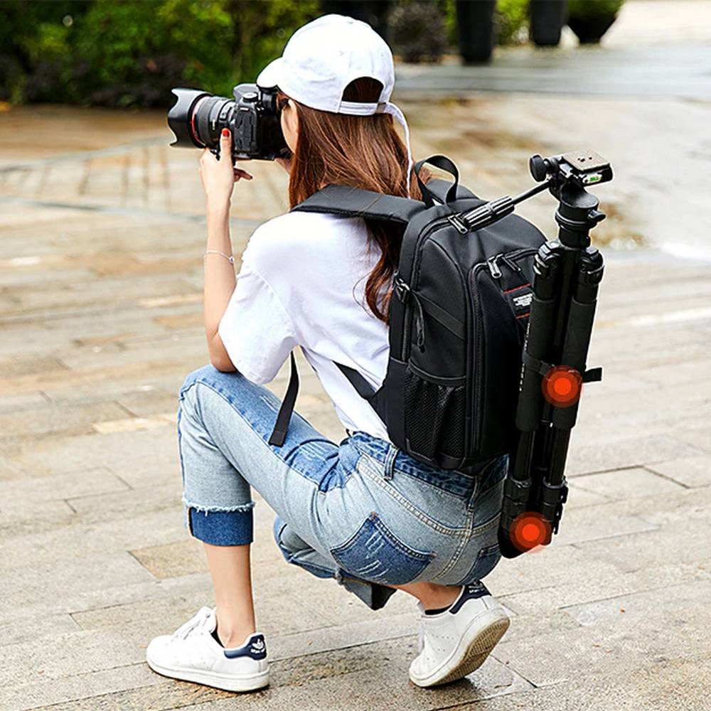 Mochila para Cámaras fotográfica profesional DSLR laptop y más BP08B - Image 4