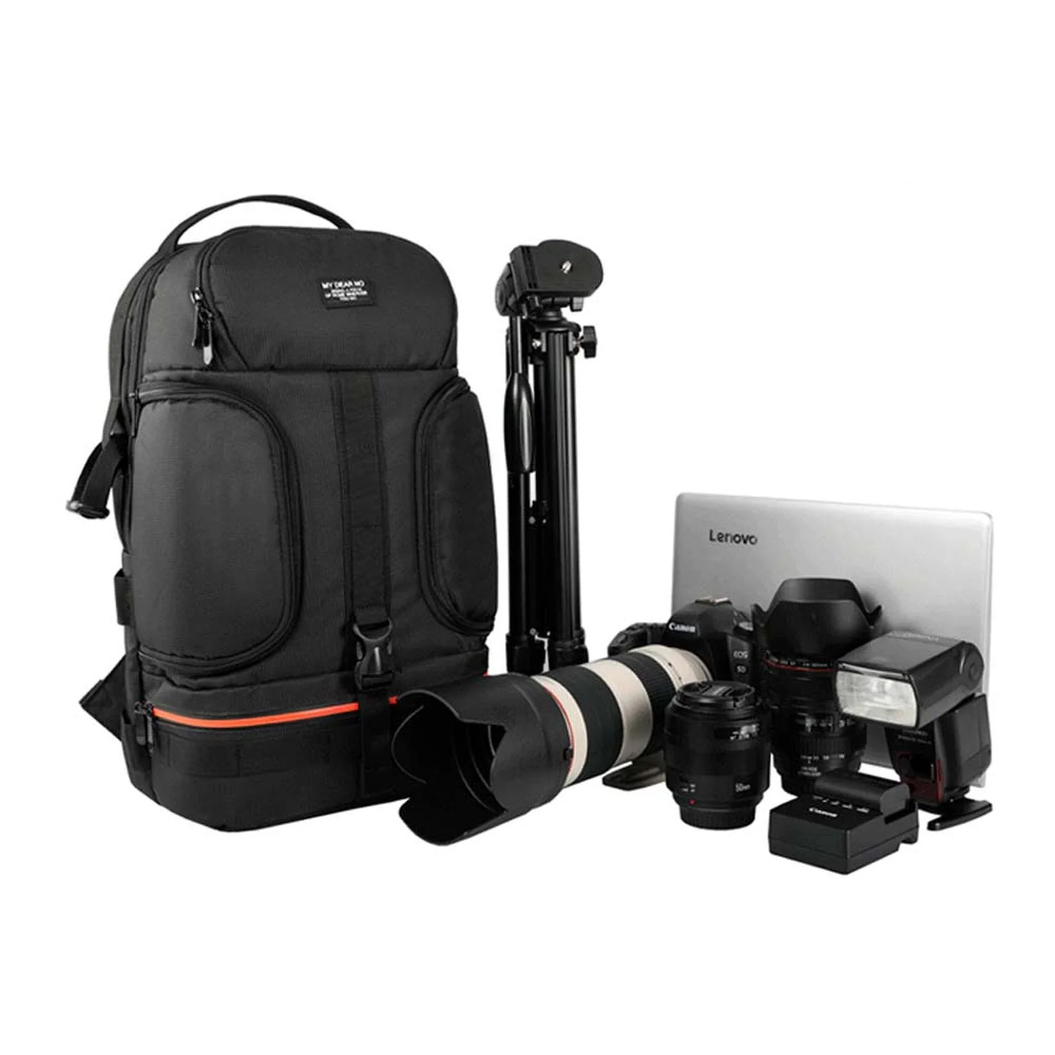 Mochila para Cámaras profesional DSLR laptop y accesorios BP08A - Image 4