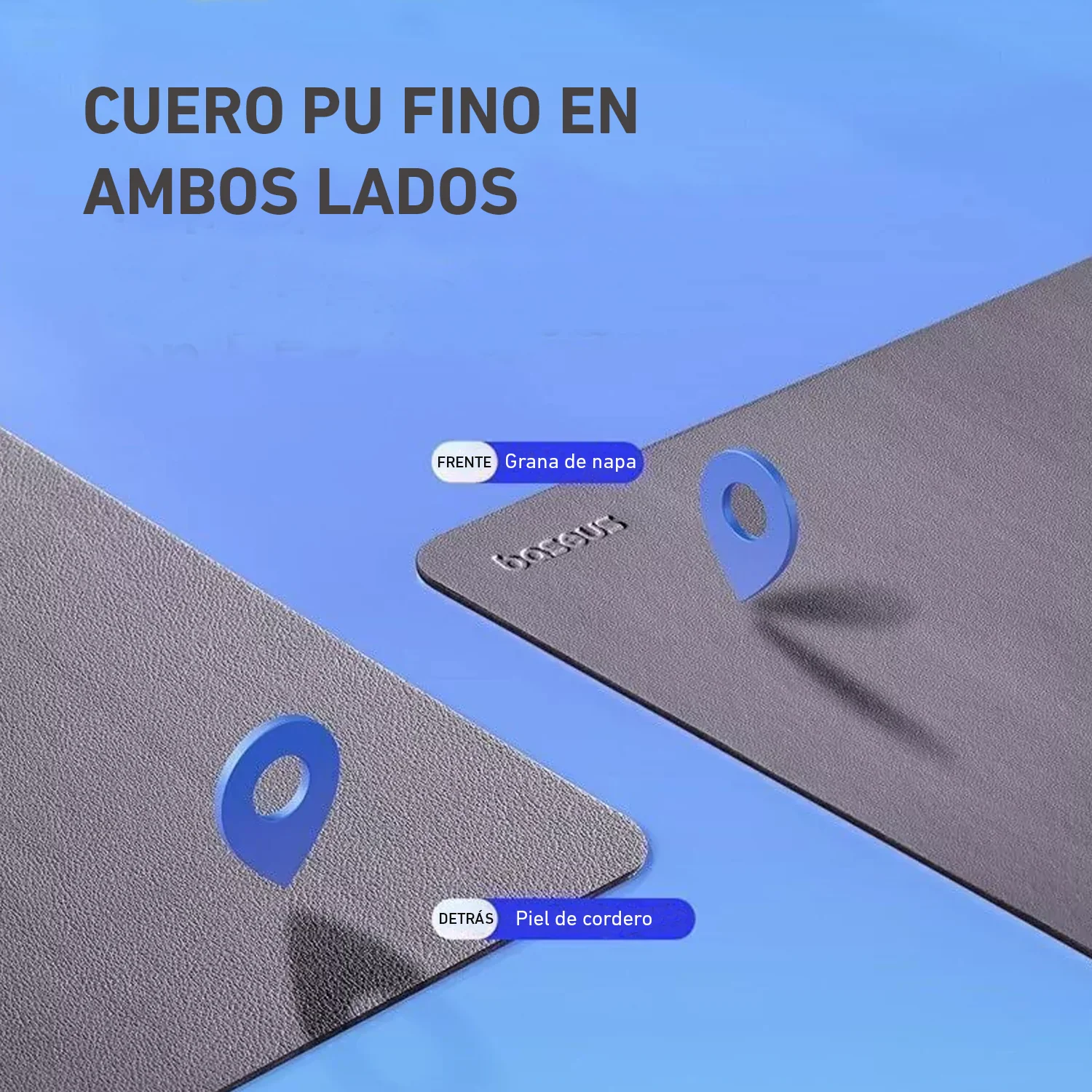 Mouse pad Baseus doble cara antideslizante impermeable B01055504831-00 - Image 3
