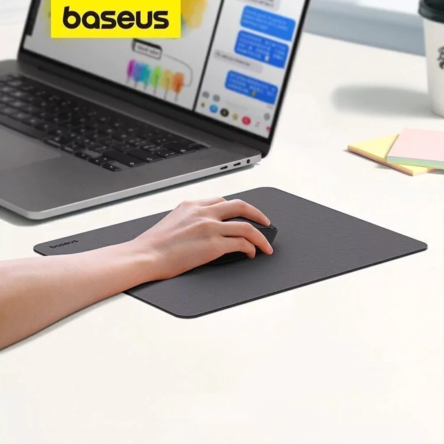 Mouse pad Baseus doble cara antideslizante impermeable B01055504831-00 - Image 4