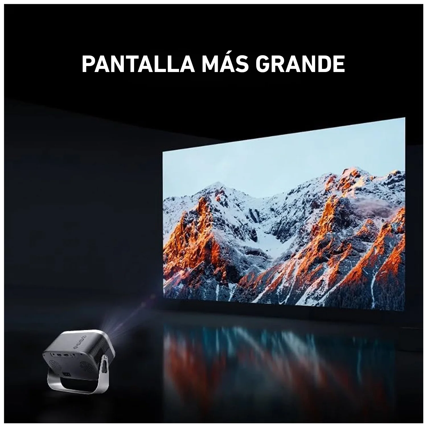 Proyector K6P LED multimedia HD Wifi Android 5000 lúmenes - Image 7