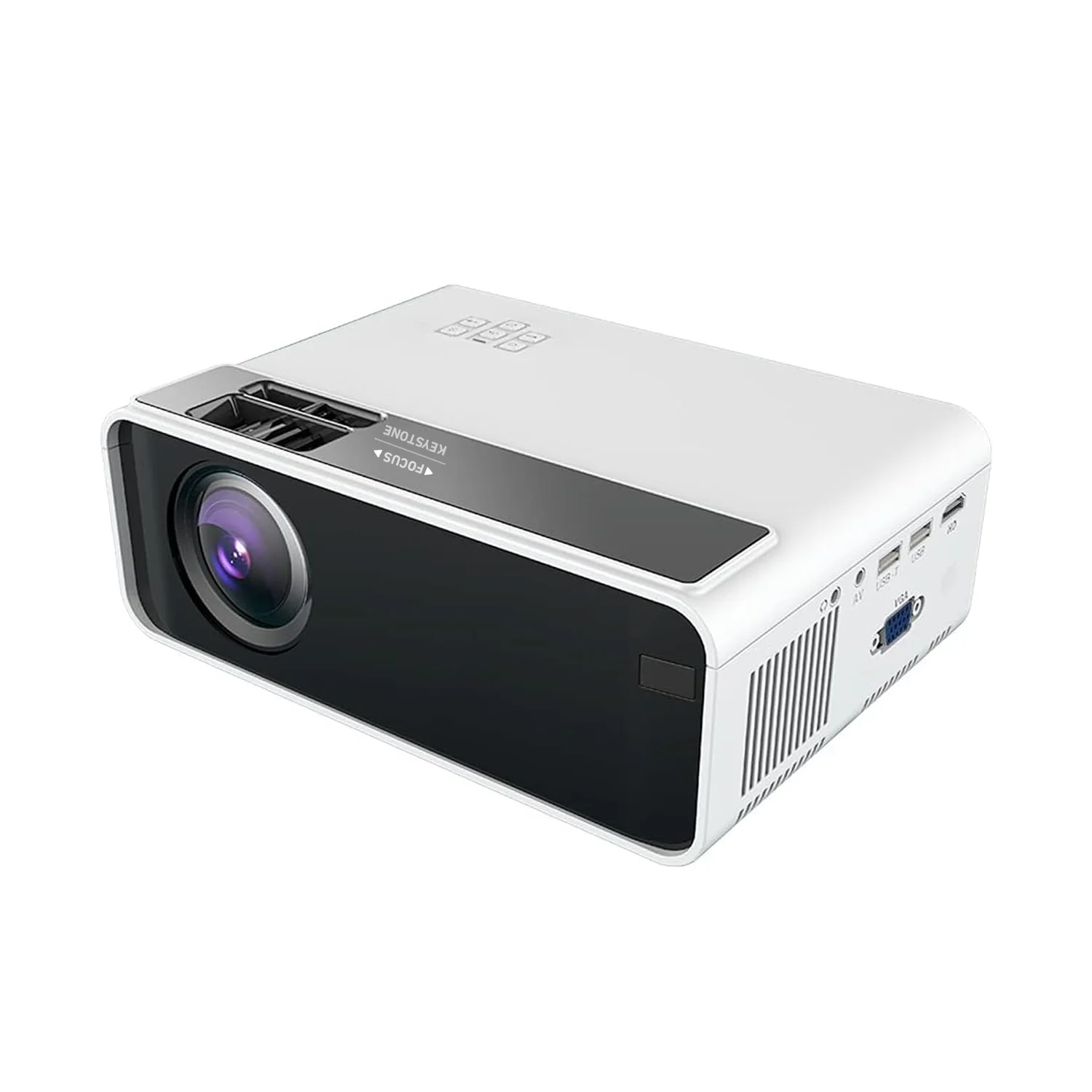 Proyector G86B LED multimedia HD wifi 5500 lúmenes HDMI VGA USB - Image 3