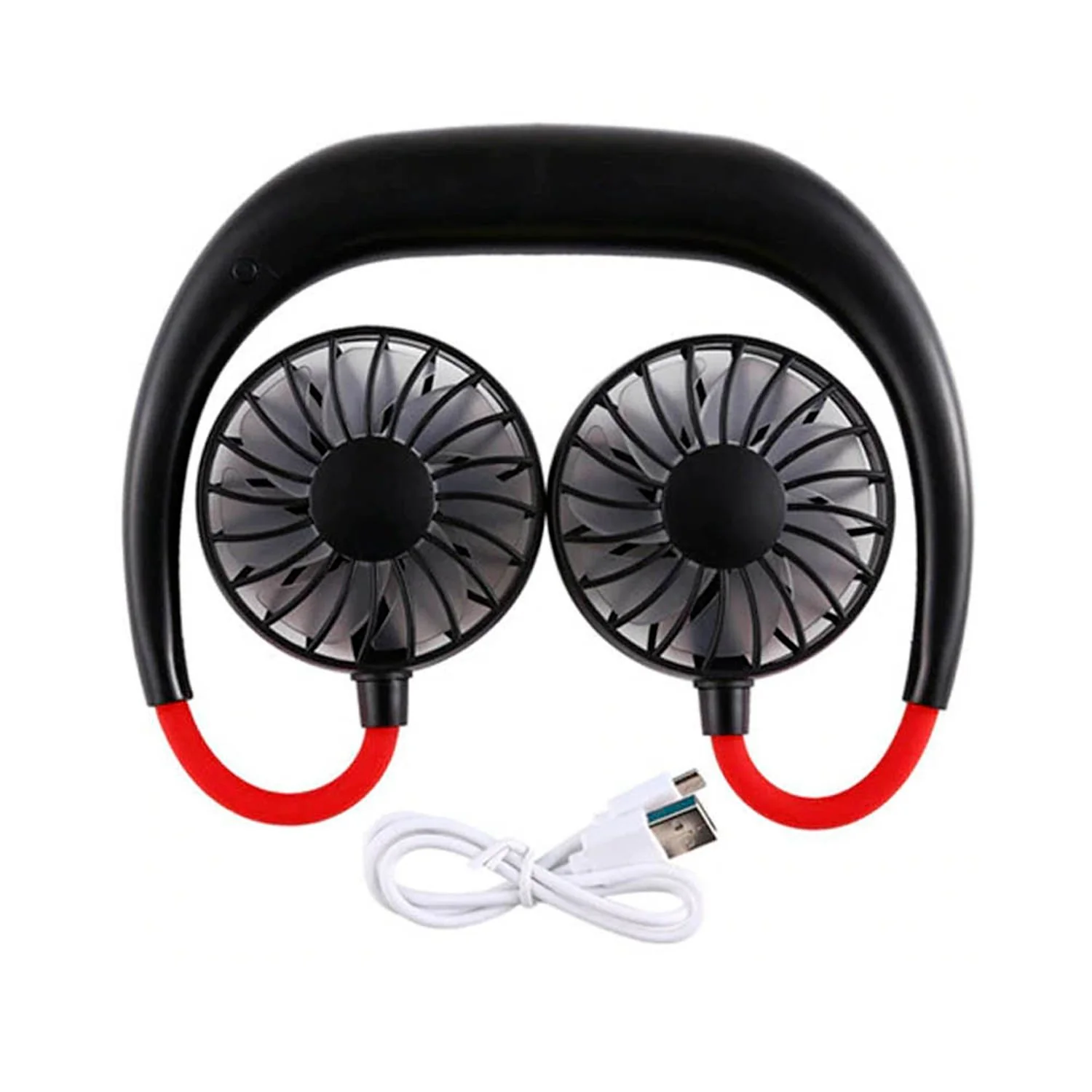 Ventilador recargable para cuello flexible portatil sports - Image 5